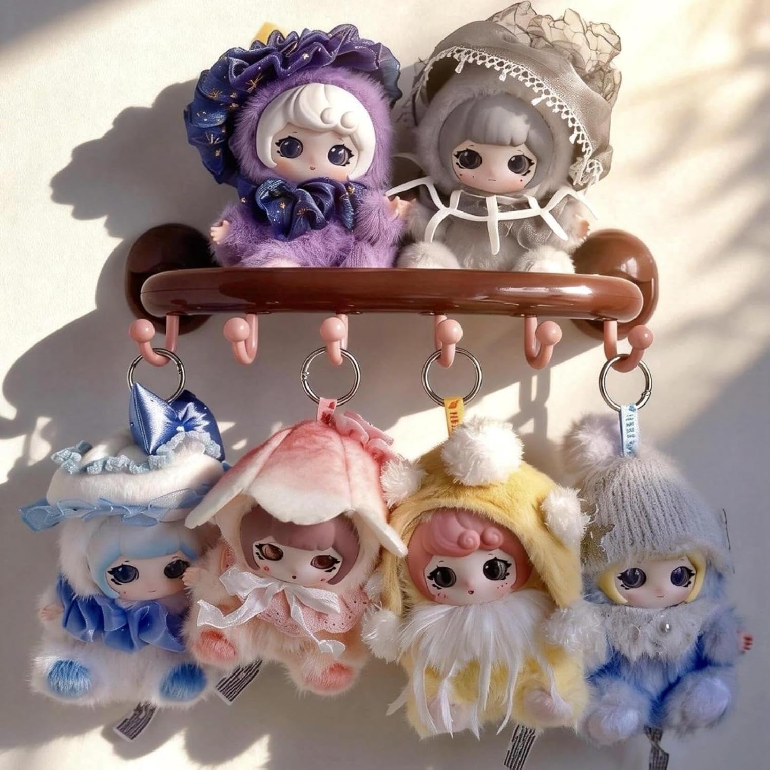 YAMSLAM Mystery Box Toys Cute Bag Charm Pendant Collectible Toy Gift (YuLi Hug Cloud Dream)