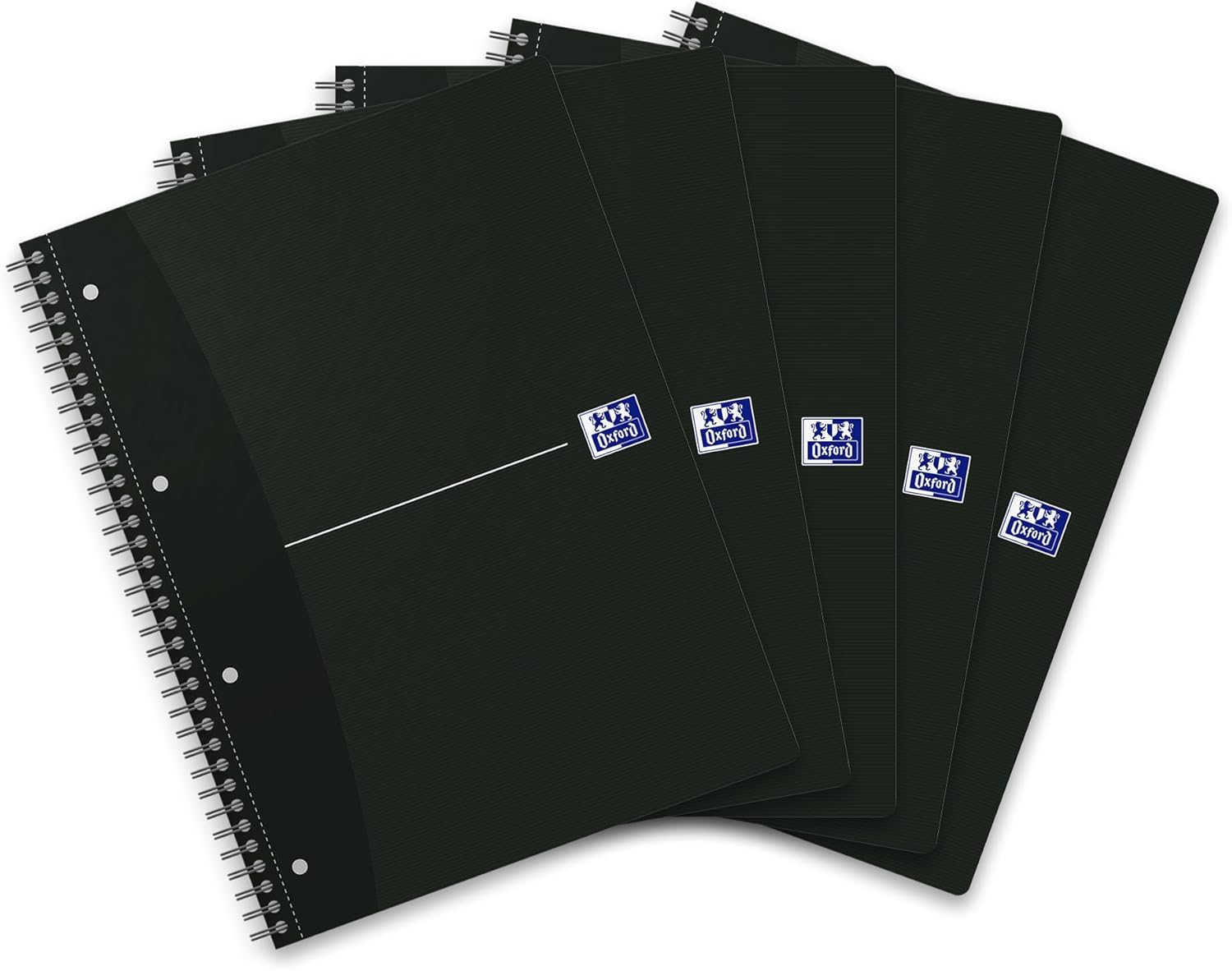 Oxford 100050344 Pad Lines 22 – A4, 50 Sheets/90 G/² – 4 Holes