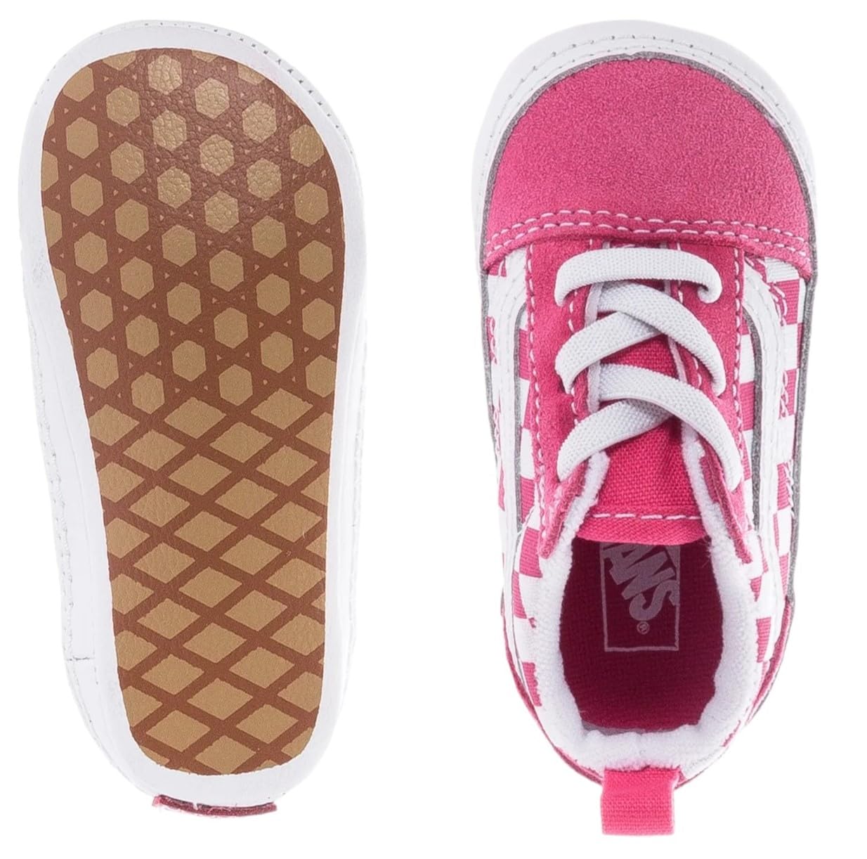 Vans Old Skool Crib VN000CS5CHL1, Scarpe Culla, Bianco