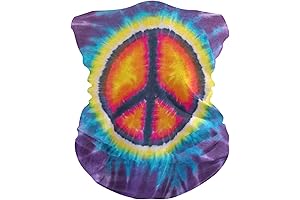 Peace Sign Bandana Mask