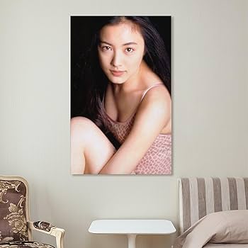 Amazon.co.jp: 仲間由紀恵水着セクシー写真貧乳ポスター壁飾り