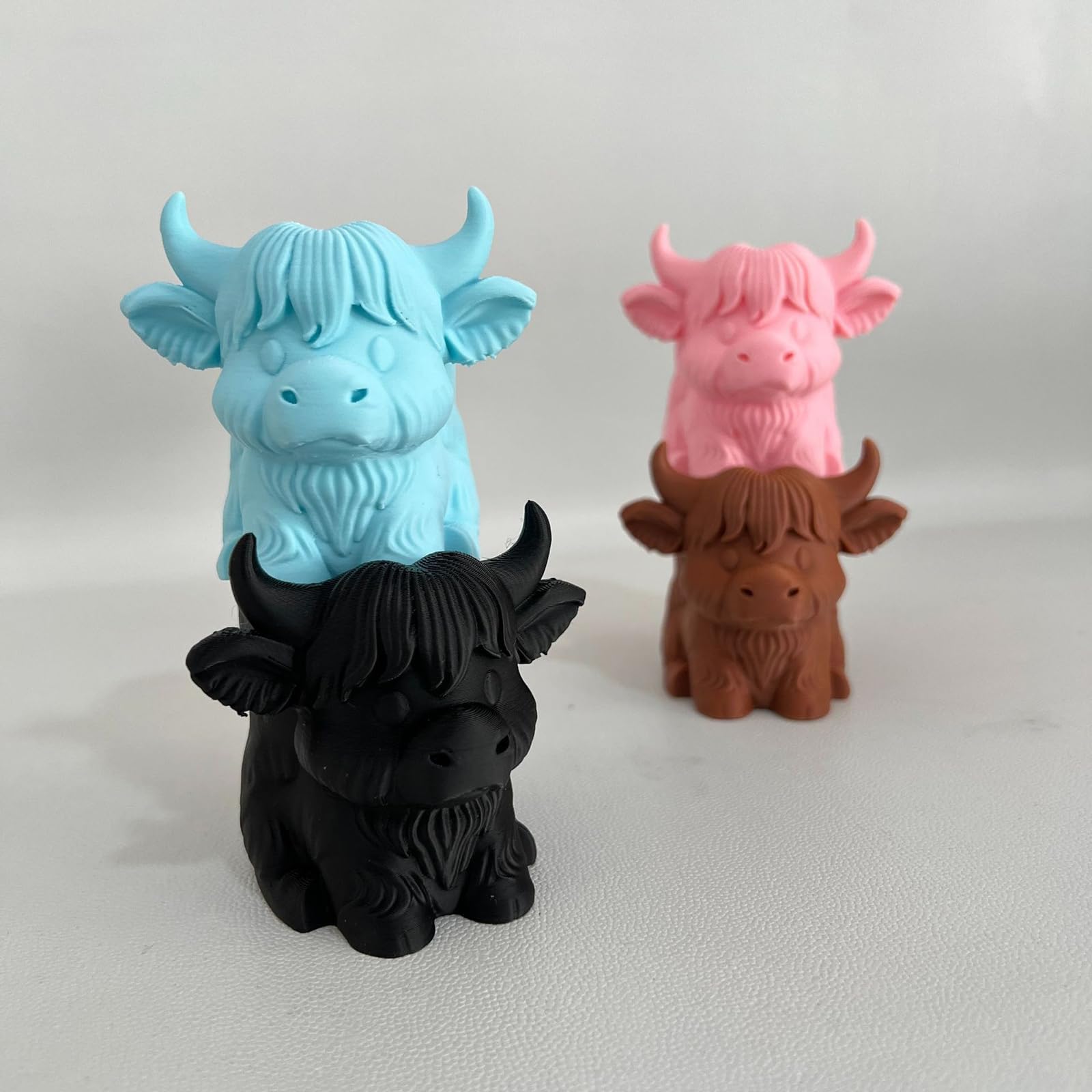 Pot à crayons fantaisie en forme de vache pour écrire des ustensiles et pinceaux de maquillage