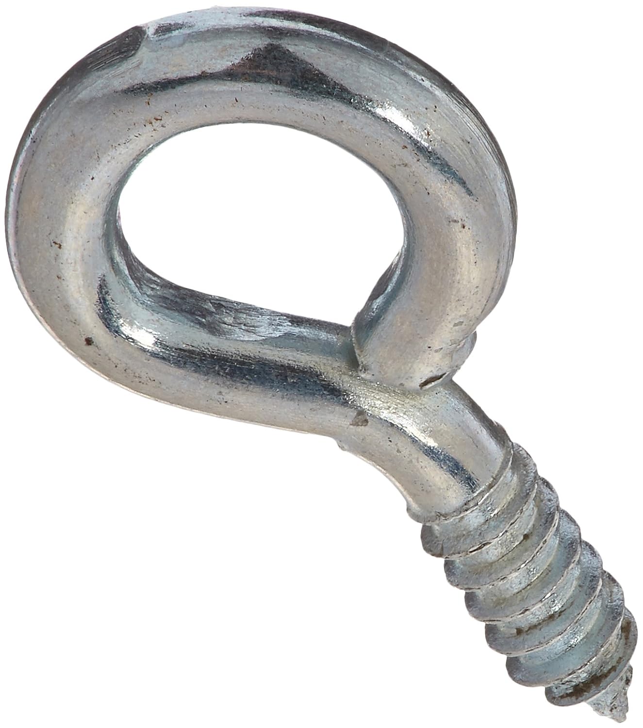 ART DISPLAY SYSTEMS D_742_(200) Screw Eye, 7/16" L 1/8" Eye 3/16" Shank, Silver, 200 Piece
