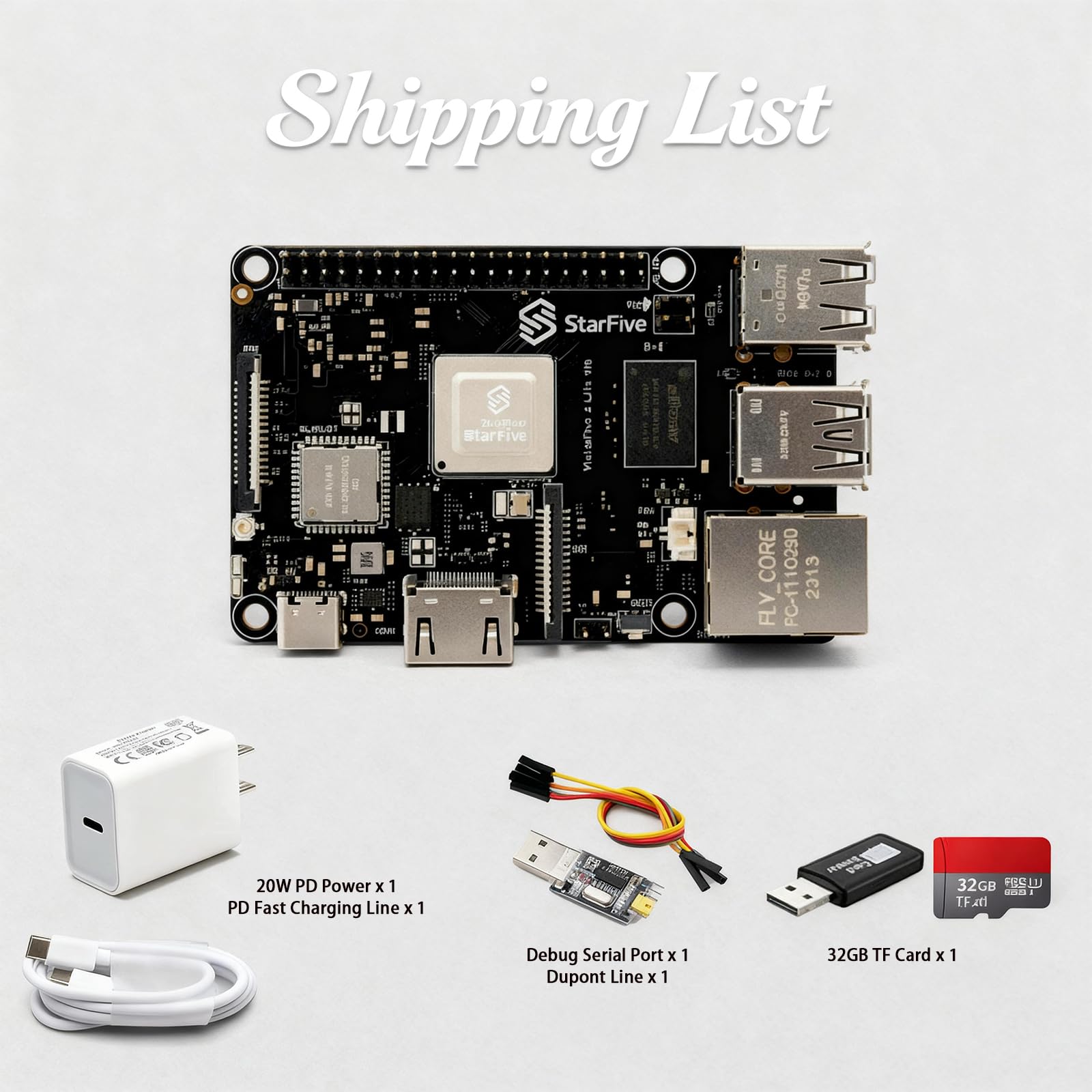 Amazon.com: VisionFive2 Lite RISC-V Linux Single Board Computer