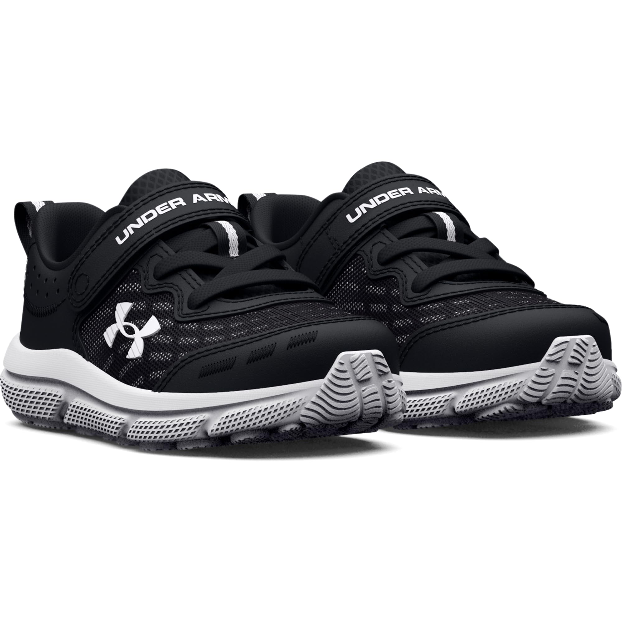 Under Armour Boys' Infant Assert 10 Alternate Closure, (001) Black/White/White, 10K, US