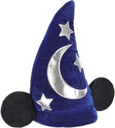 Disney Classic Mickey Wizard Plush Costume Hat - Adjustable Hat with Attached Ears