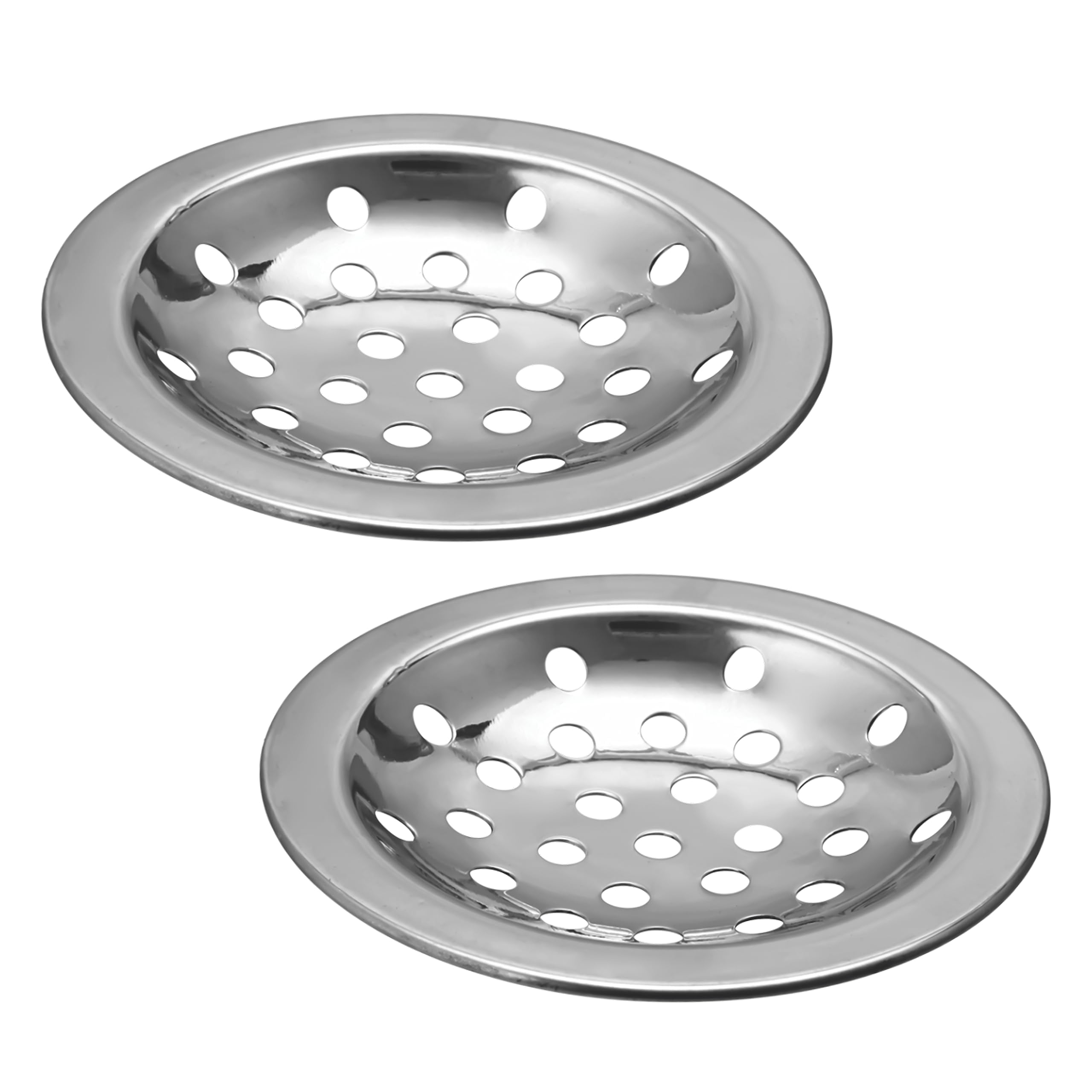 RESPITE Stainless Steel Plain Drain Cover/Jali for Bathroom and Kitchen Floor Water Drain Grating Jali - 4 Inch Plain Jali (Pack of 2) (B0CF2QNVBH) Amazon Price History, Amazon Price Tracker