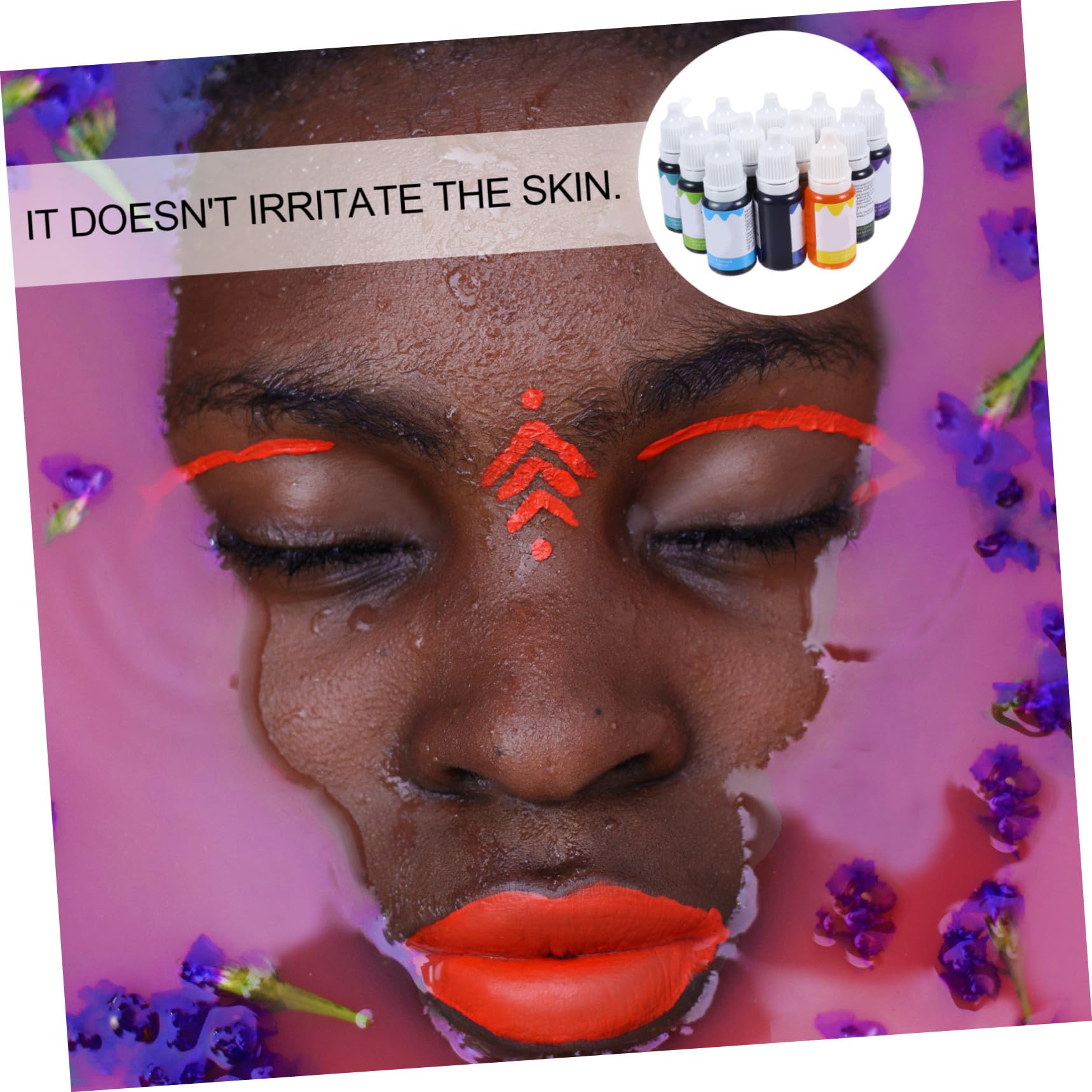 12 Stück Teiliges Set Flüssiger Lippenstift Pigmentfarbe Bunte Pflanzenfarbstoffe für DIY Lipgloss Stabile Farbpigmente Kühle Farbnuancen Langanhaltend Sicher für Lippen make up