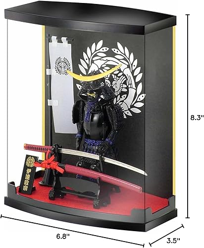 Miniatura 6 de Figura Samurai fecha Masamune armadura, decoración ideal para el hogar y regalo, guerrero japonés legendario