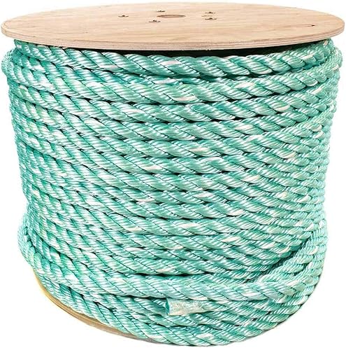 Miniatura 4 de Cuerda de polipropileno trenzado Golberg, 14, 516, 38, 12, 58, 34, 1, 1-14, 1-12 y 2 pulgadas de diámetro, longitud de 10 a 1200 pies, resistente a