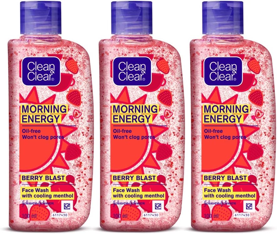 Morning Energy Berry Blast, Red, 100 ml (Pack of 3)