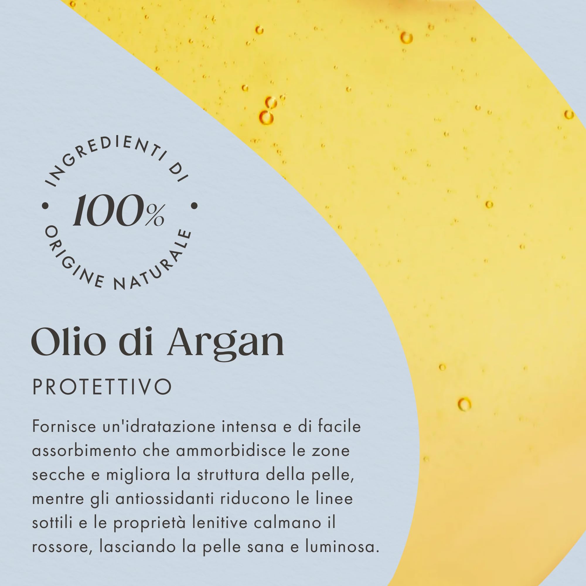 Satin Naturel Olio di Argan Bio 100 ml – 100% Olio Puro Spremuto a Freddo – Olio Naturale per Capelli, Pelle, Unghie & Barba – Olio per Capelli Secchi & Cuoio Capelluto, Certificato Biologico