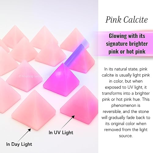 Miniatura 540 de Amazing Gemstone White Agate Snow Quartz Pyramid Crystal Healing Stones - 1" Great Pyramid Figurine of Natural Stone Pyramid for Meditation, Reiki