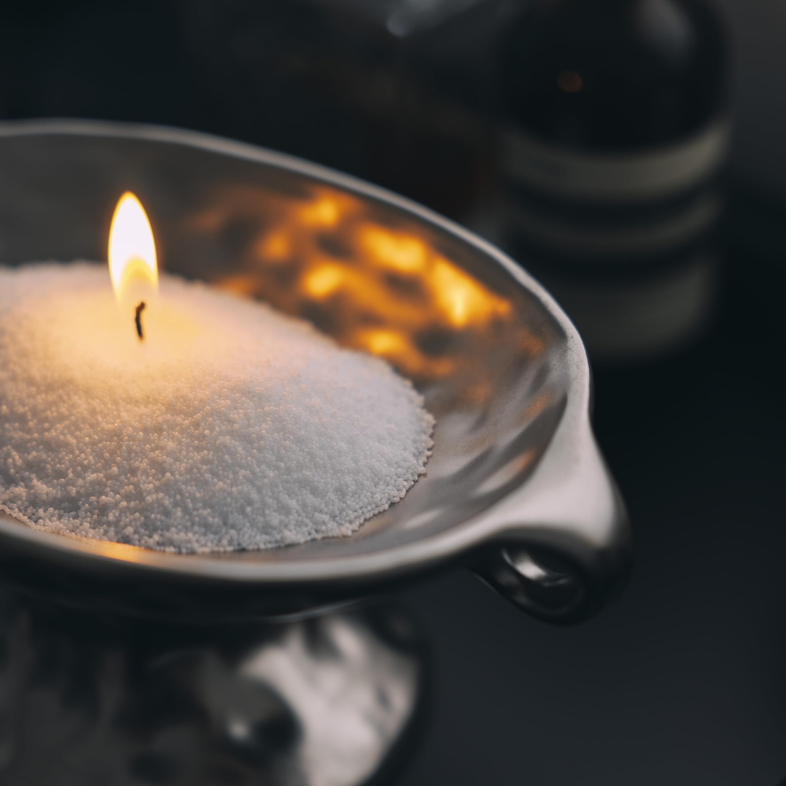 Amazon.co.jp: Hirameki パールワックスキャンドル 500g&30芯 天然植物