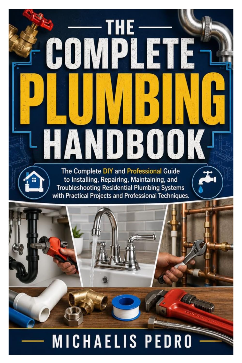 The Complete Plumbing Handbook: The Complete DIY and Professional Guide to Installing, Repairing, Maintaining, and Troubleshooting Residential ... Projects and Professional Techniques