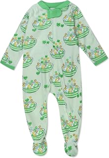 Baby Celebration Sleep & Play Footed One-Piece Pajama Sleeper 100% Organic Cotton