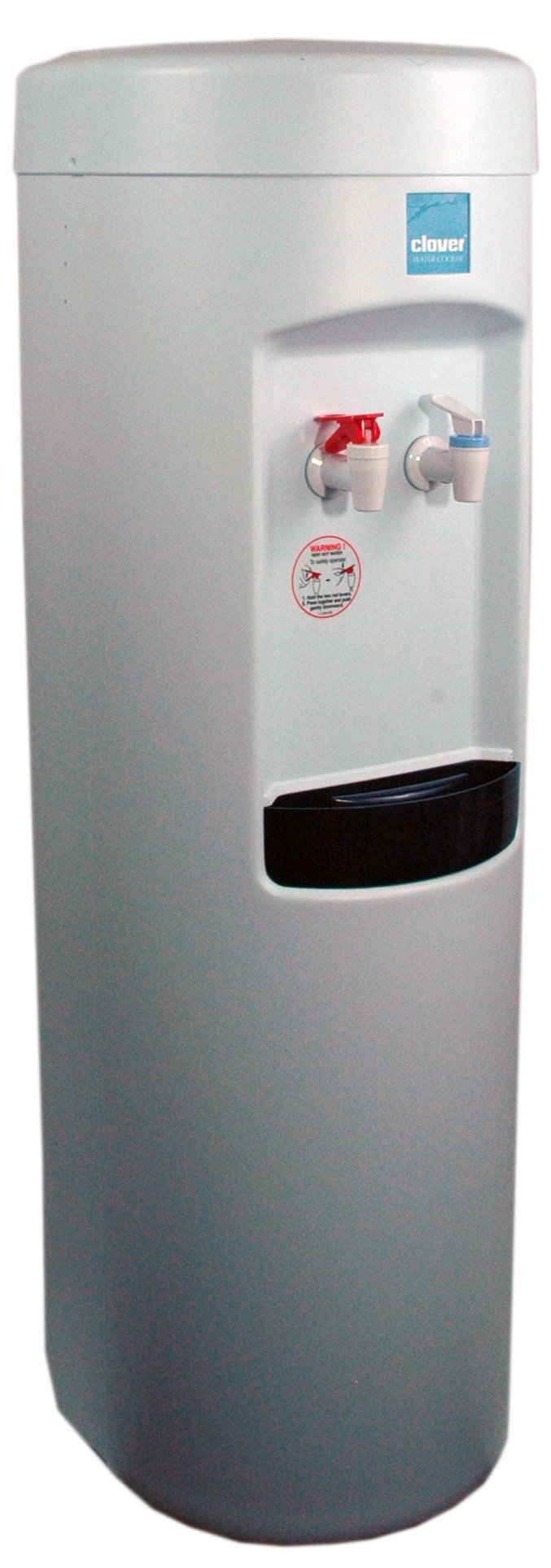 Clover D7A Hot and Cold Bottleless Water Dispenser, White - Water