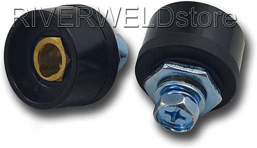 Miniatura 2 de RIVERWELD Gas and Electrical Connector S17x75 D5 M16x1.5 For Welder Welding Machine Plasma Cutter Machine