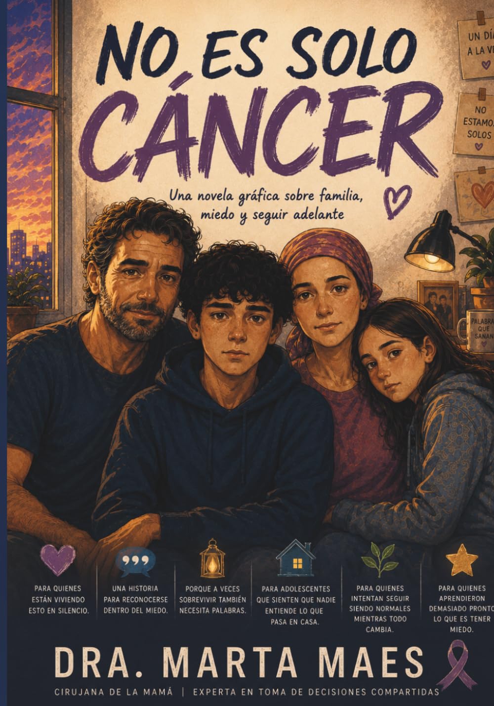 No es solo CÁNCER. Mi madre tiene cáncer. Ed. Premium: La historia que muchos adolescentes viven en silencio cuando el cáncer entra en casa. Una ... cómo explicar cuando el cáncer llega a casa