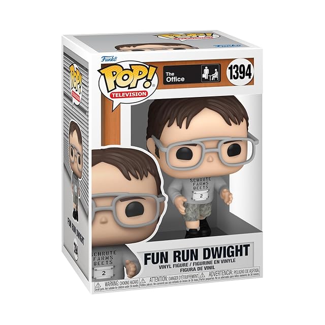 Funko Pop! TV: The Office - Fun Run Dwight Schrute - Figura de Vinilo Coleccionable - TV Fans
