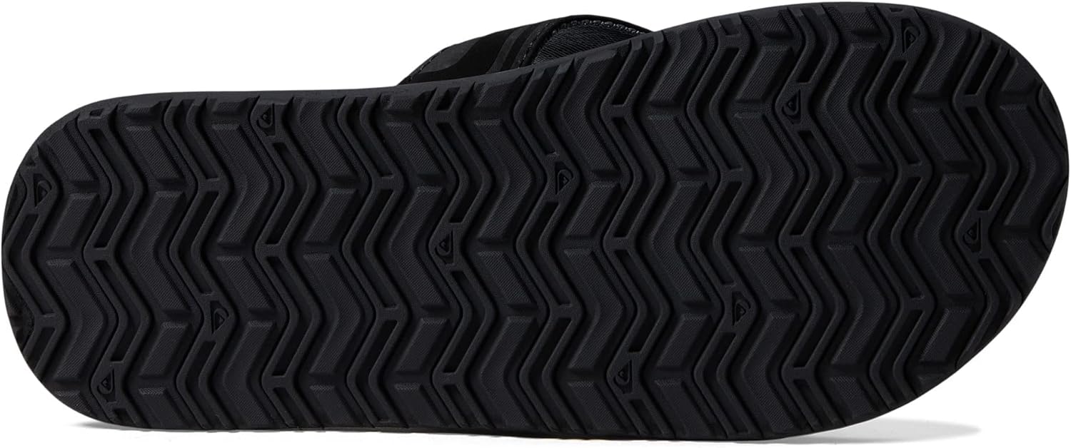 Quiksilver Monkey Wrench Core Sandal - Black/Blue - 14