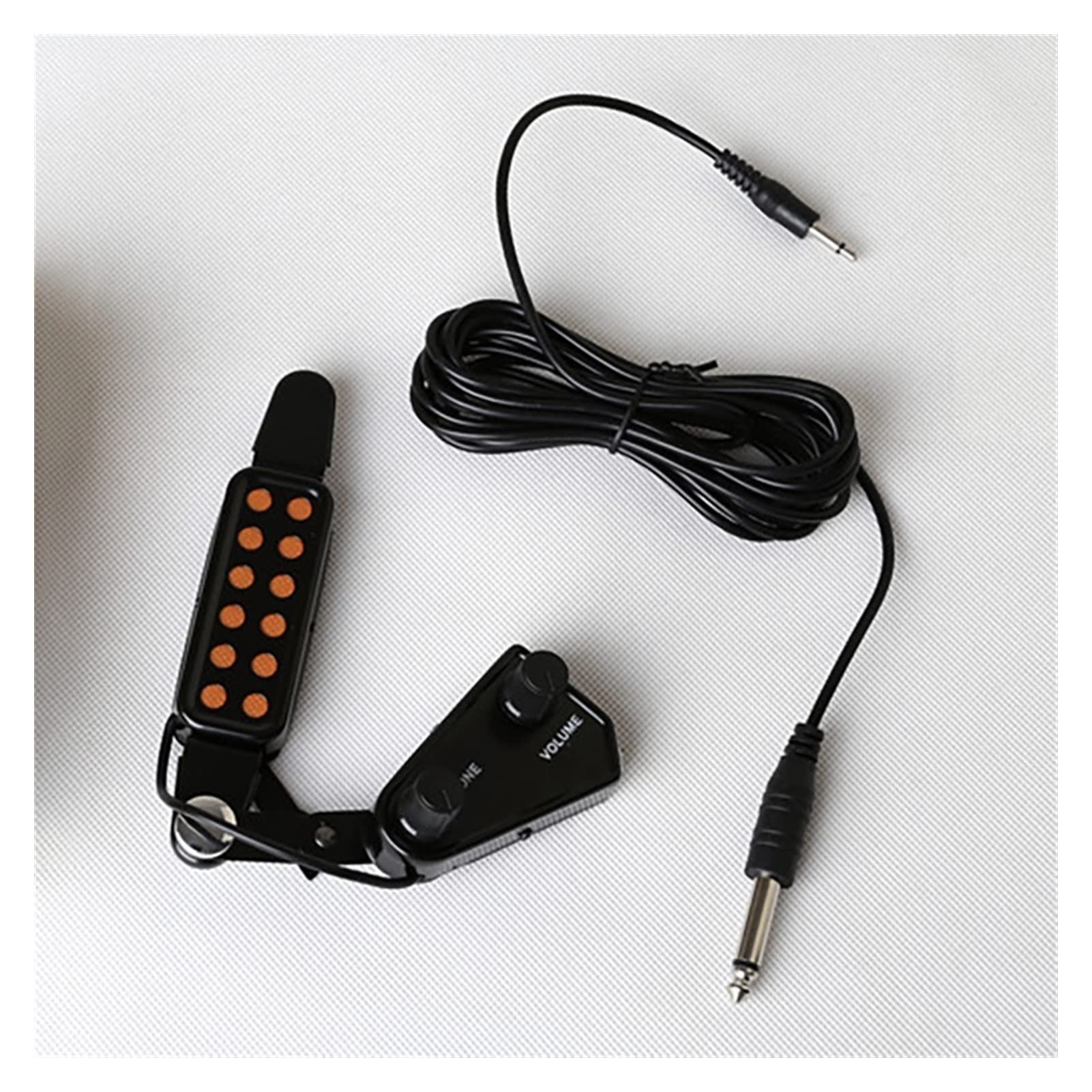 Trasduttore Magnetico Pickup per Chitarra A 12 Fori con Controller del Volume del Tono per Chitarra Acustica/elettrica