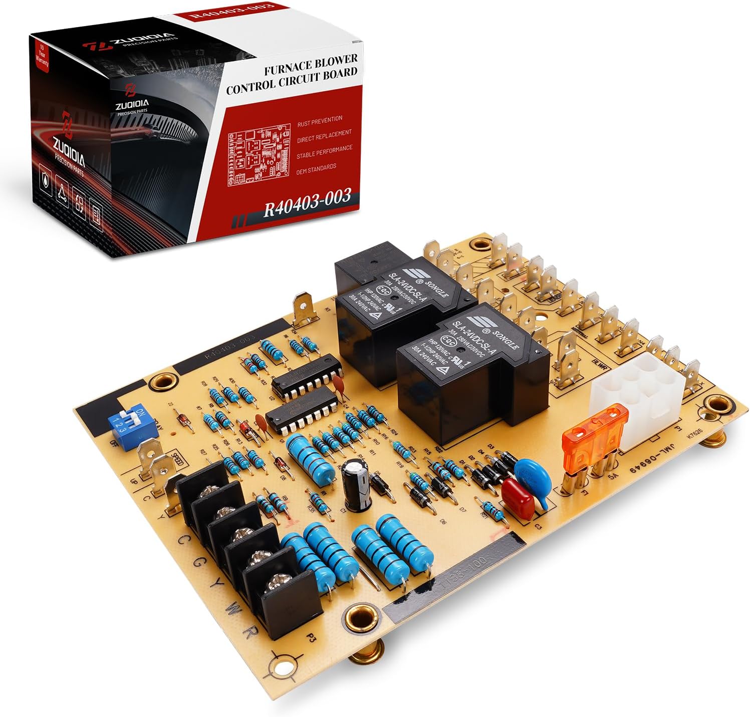 R40403-003 Furnace Blower Control Circuit Board Fits for 40403-001, 40403-002, 20054502, ST9120A B C Blower Controls