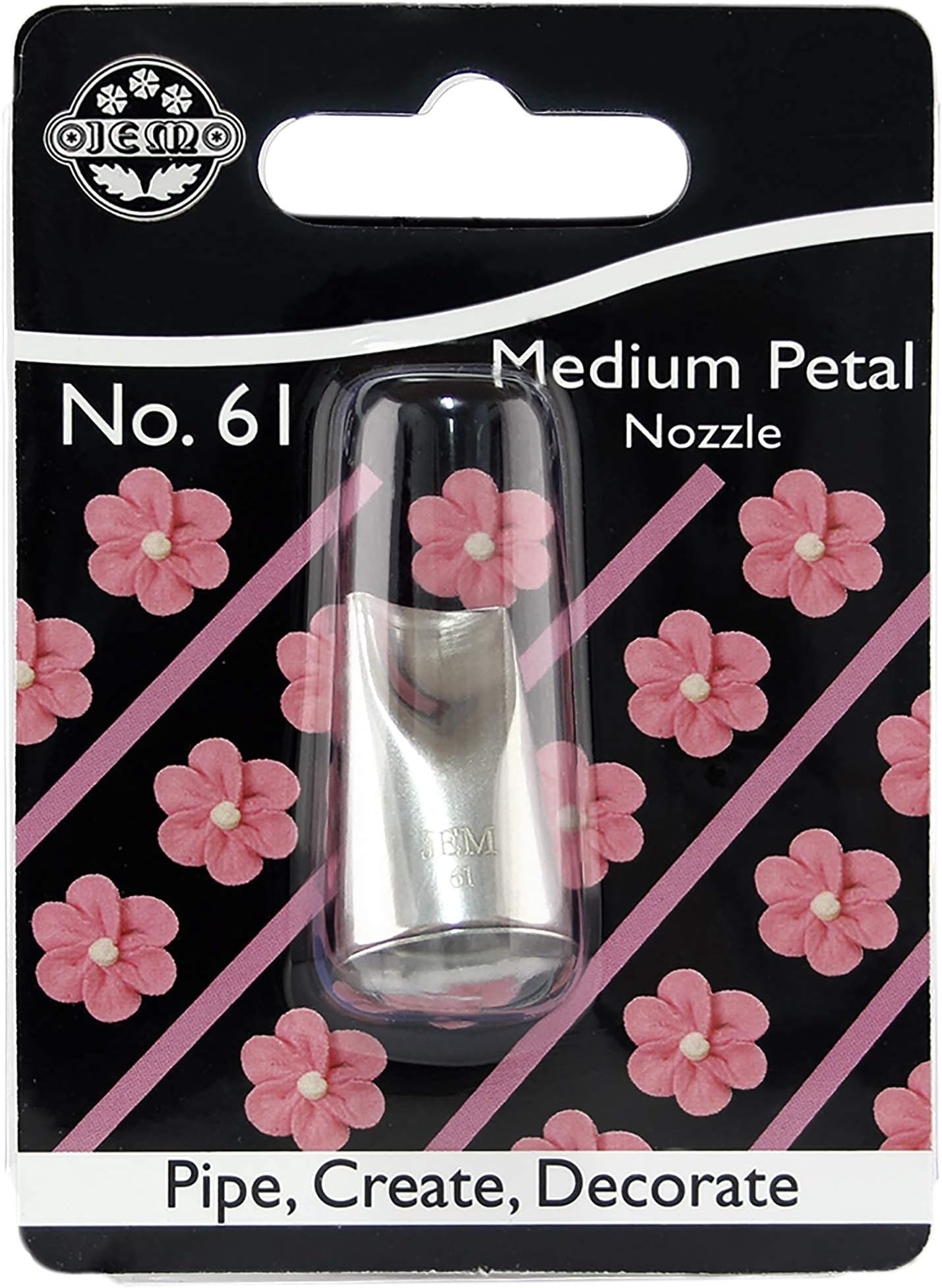 JEM Medium Petal/Ruffle Piping Nozzle, Decorating Tip, #61