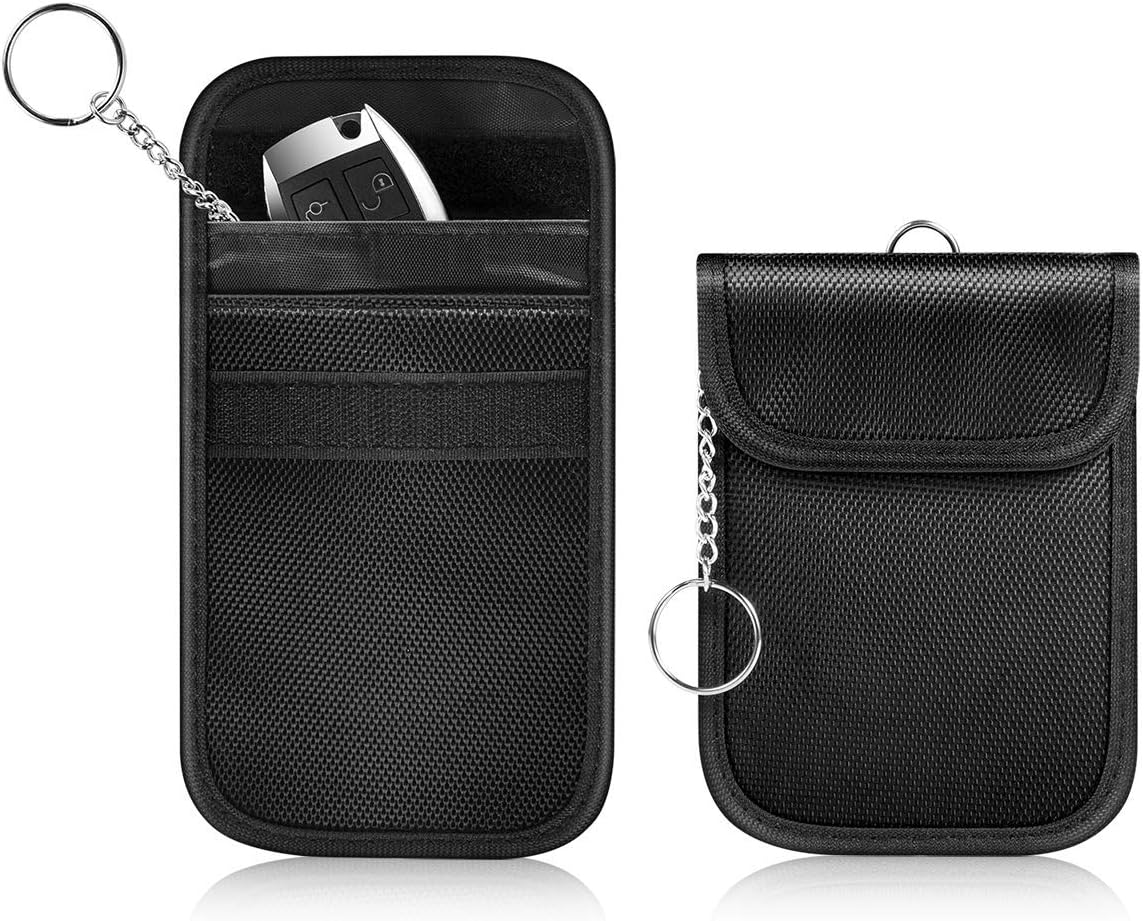 Syscudo Faraday Bag for Car Key Fobs RFID Blocking Privacy