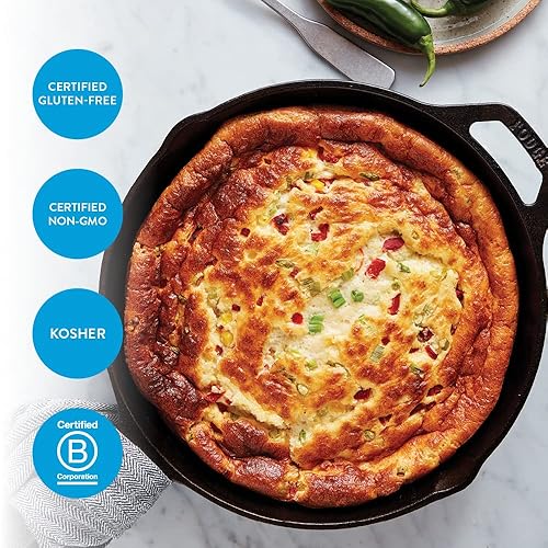 Miniatura 6 de King Arthur Mezcla de pan de maíz y muffins sin gluten, 14 onzas (paquete de 6)