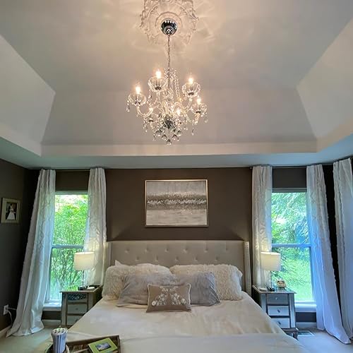 Miniatura 4 de Lámpara de techo Ella Fashion con bolas de cristal y focos con forma de gota moderna hermosa y ostentosa AX-AY-ABHI-103132 4000watts 11000 volts