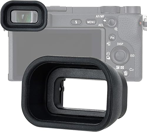 Vista 40 de JJC KIWIFOTOS - Ojo ergonómico para cámara larga para Nikkor Z5 Z6 Z7 Z6II Z7II, visor de piezas para ojos de copa de ojo reemplazar DK-29, silicona