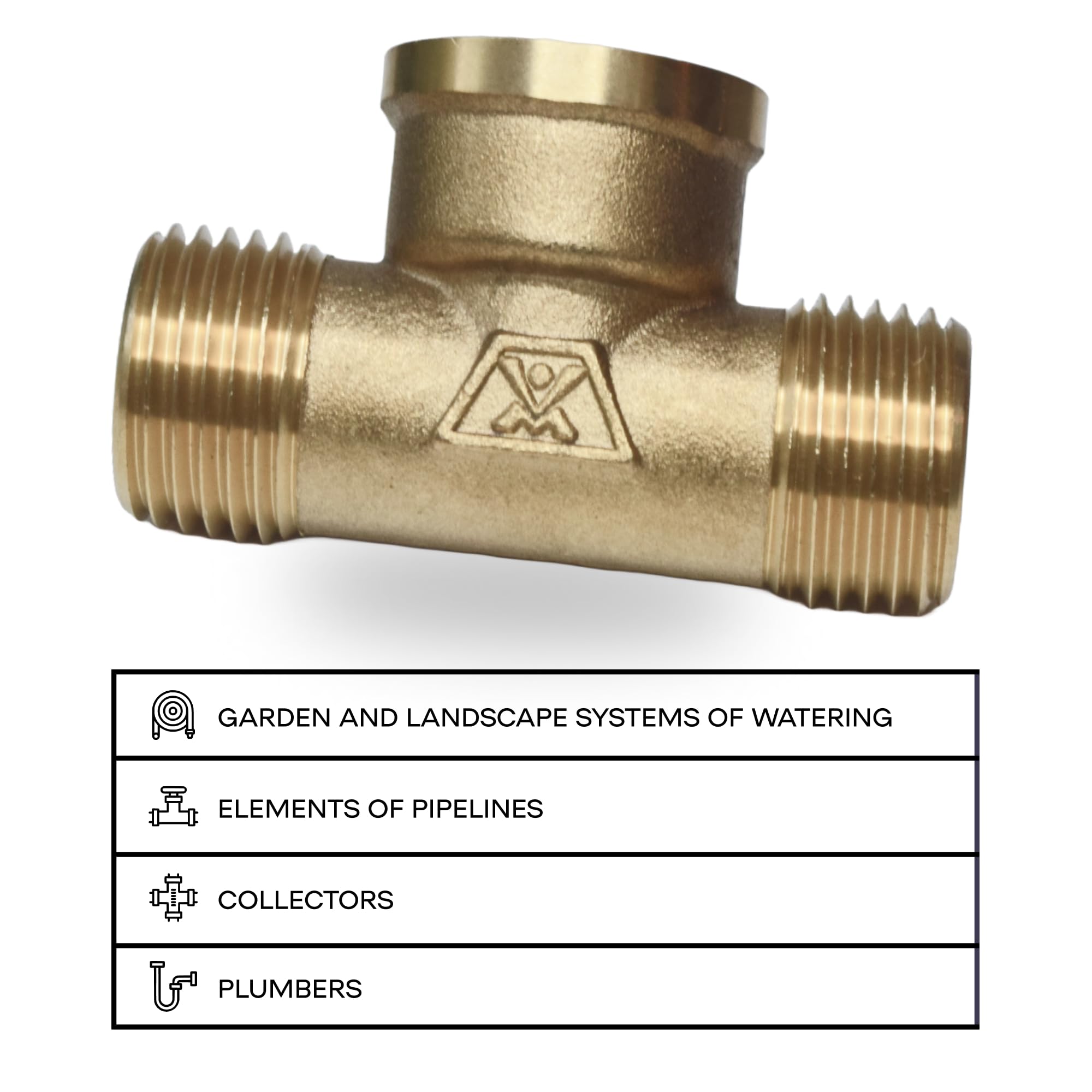 PARKER Street Tee: Brass, 1/2 In X 1/2 In X 1/2 In Fitting Pipe Size, Female NPT X Male NPT X - Foto 11