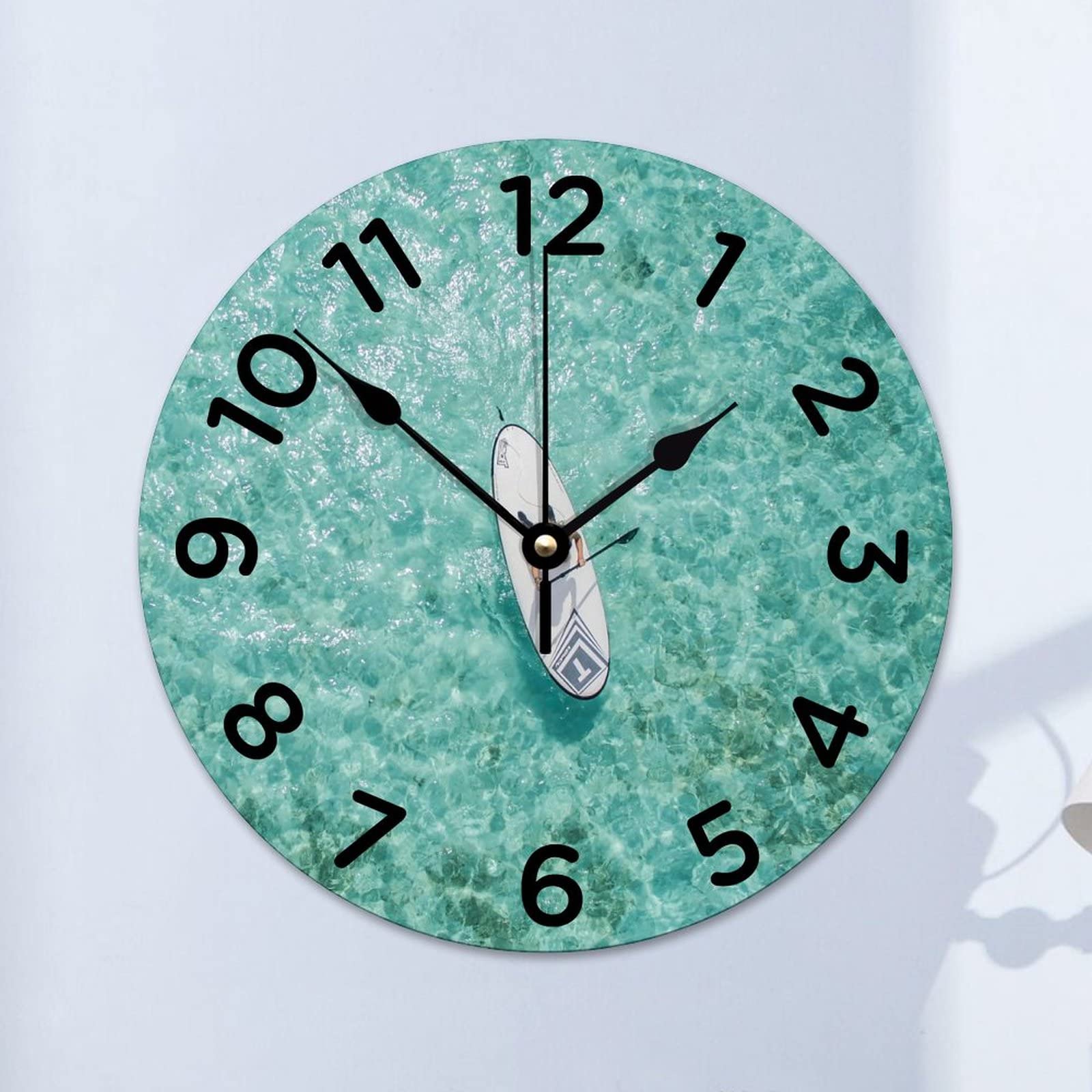 Horloge murale sans tic-tac haut de gamme pour interieur contemporain