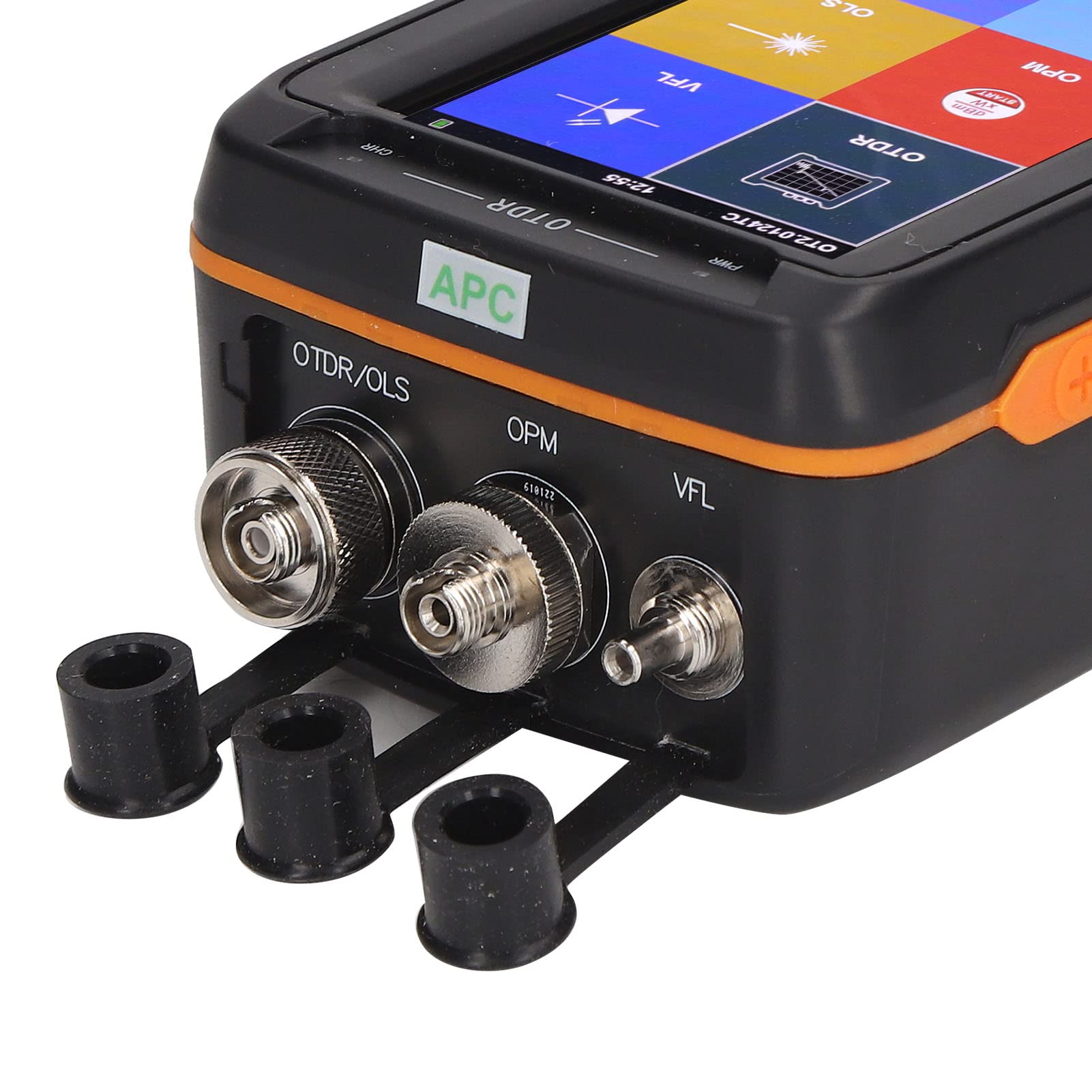 Glasfaser Leistungsmessgerät 4 in 1 Pro OTDR 50–+26 dBm 3,97 Zoll IPS Display EU-Stecker