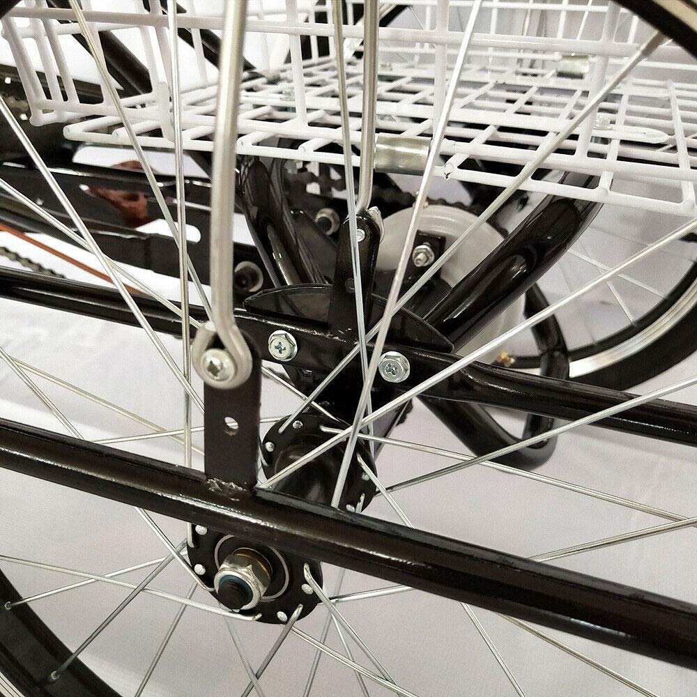 Monociclo a 3 ruote da 20" per adulti, triciclo Cruise con cestino