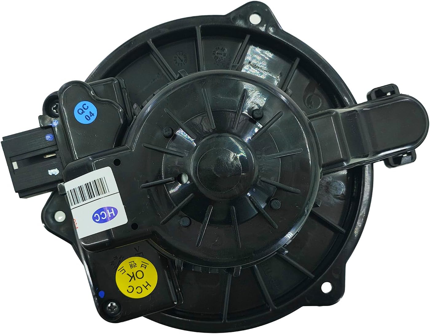 HVAC Heater Blower Motor with Fan Cage Compatible with Kia Forte 2019-2022, NIRO 2017-2019 & Hyundai Ioniq 2017-2019, Front Side
