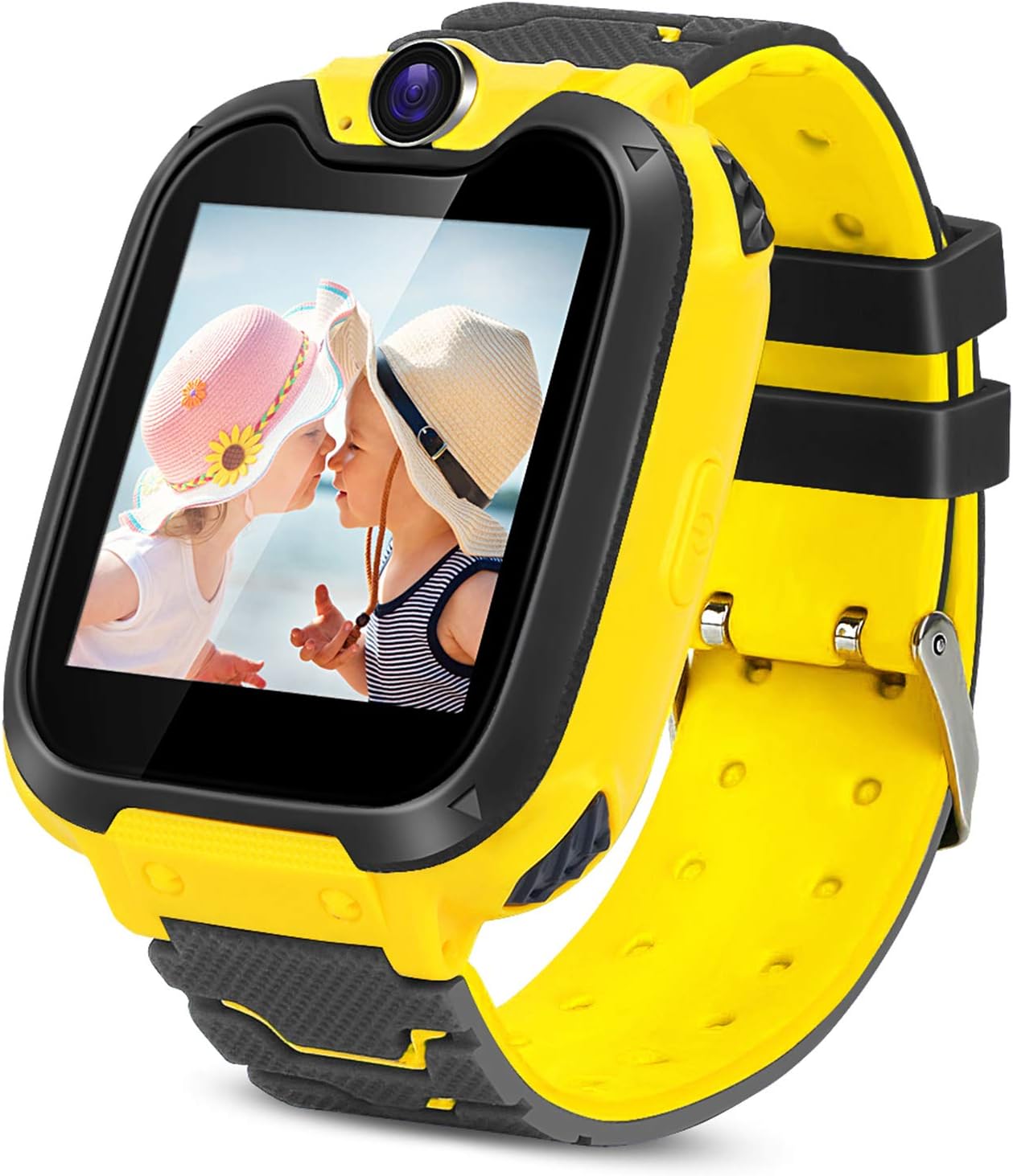 Kids Smartwatch with Two-Way Call SOS Games Camera Music,1.54 inch Touch Screen for Boys Girls Birthday