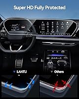 Vista 50 de Protector de pantalla de coche para Ford Edge 2024 2025 2023 2022 2021 (SE/SEL/ST-Line/Titanio/ST) Accesorios Protector de pantalla de vidrio