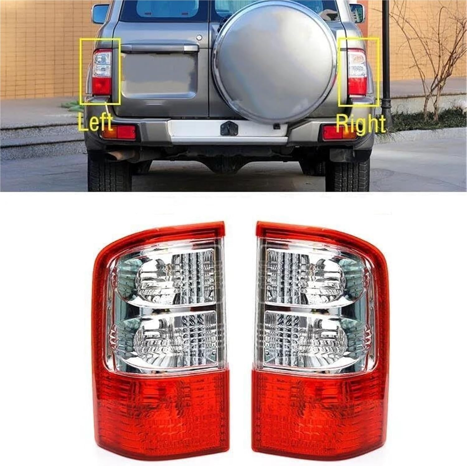 あか様確認用 方向指示灯 用の日産用のパトロール GU 2001-2004用 リア