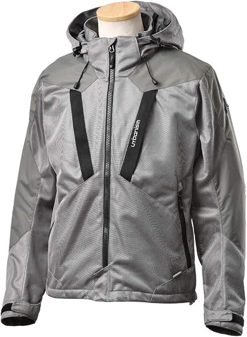 Amazon アーバニズム Urbanism バイク ジャケット メッシュベントジャケット グレー Mサイズ Unj 094 車 バイク 車 バイク