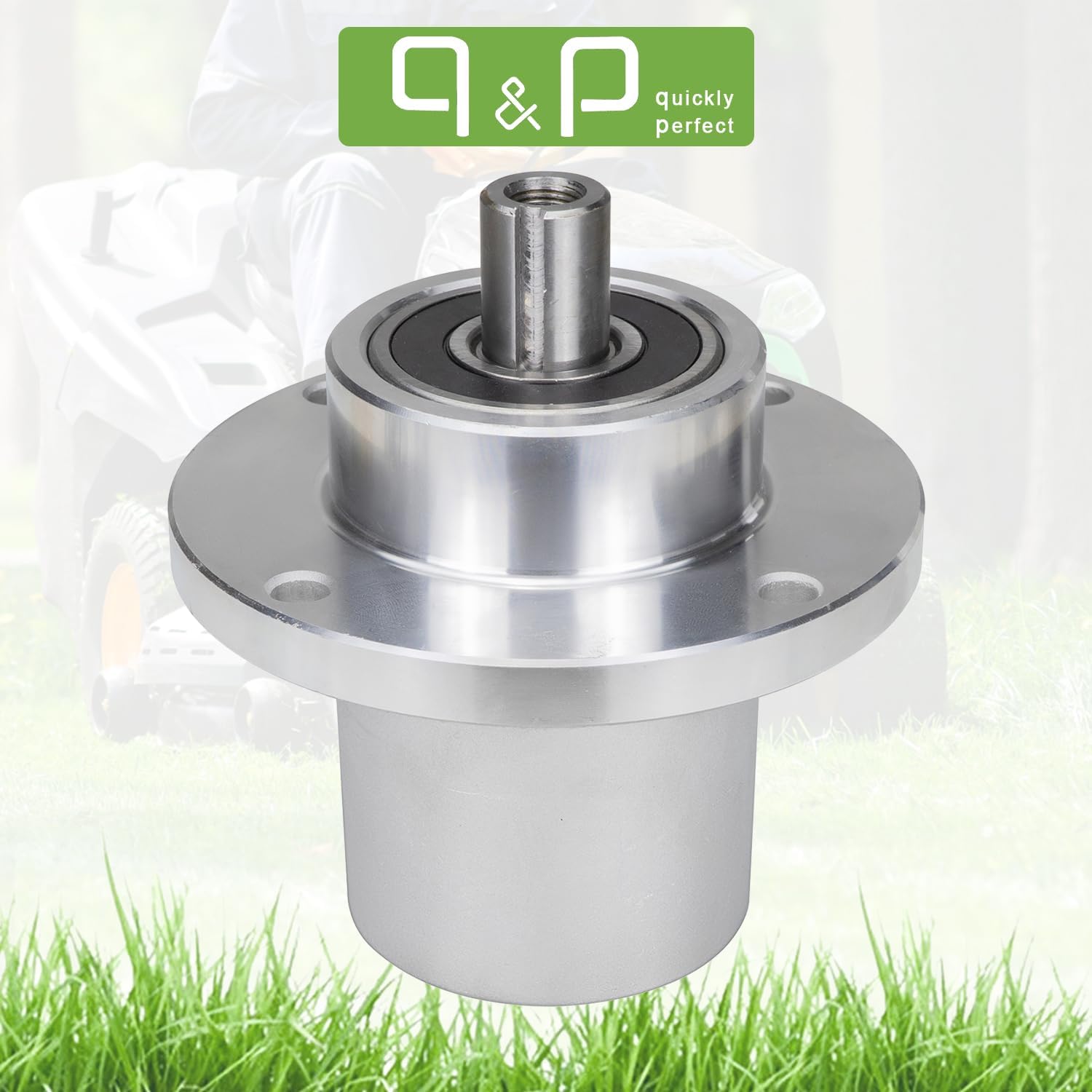 q&p Outdoor Power Spindle Assembly Replaces Bad Boy 037-2000-00 037200000 Compatible with Bad Boy Mower Spindle Assembly- MZ 42 MZ Magnum 48 MZ Magnum 54"