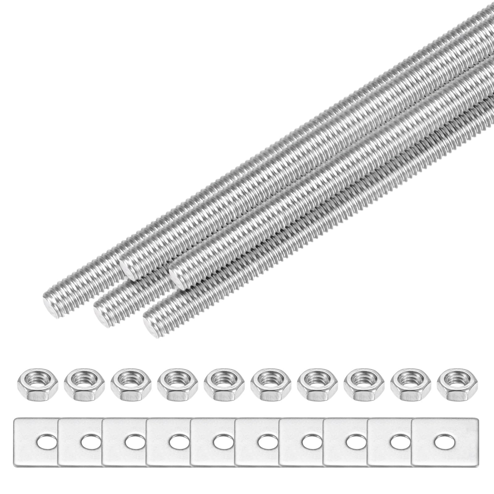 M METERXITY 5-Set Fully Threaded Rod