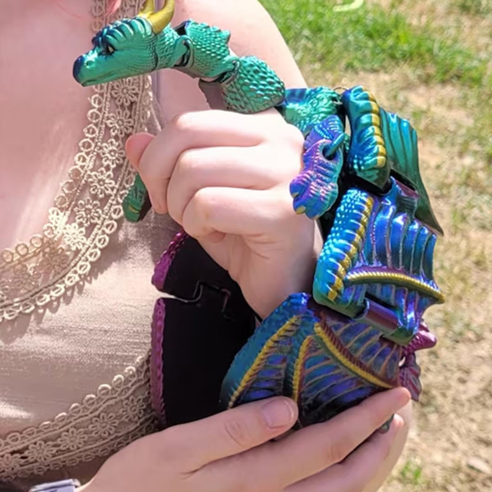 Marioneta De Mano De Dragón, Marioneta De Dedo De Dragón | Marioneta De Dedo De Pulsera De Dragón, Impresión, Marionetas De Animales Para Niños, Marionetas De Mano, Marionetas Lindas, Juguetes De