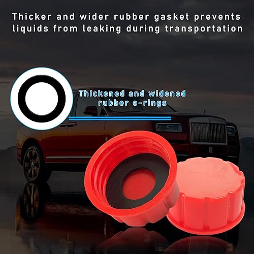 Miniatura 5 de 4 tapas para latas de gas, reemplazo de tapas de rosca gruesa, tapas universales para latas de gas o agua para evitar fugas de combustible,