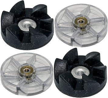 Blendin Replacement Parts, Compatible with Nutribullet 600W, 900W, NB-101B, NB-101S, NB-201, NBR-0601, NBR-1201, NB9-1301, 900 Pro Series Blenders, 2 Motor 2 Blade Gear Clutch Set 1