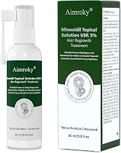 Minoxidil Hair Growth Spray for Men & Women, 5% Minoxidil Topical Solution Hair and Beard Growth Serum, Advanced Hair Regrowth Oil Treatment for Hair Loss, Thinning, Hair Regrowth & Thicker 2.02 fl.oz