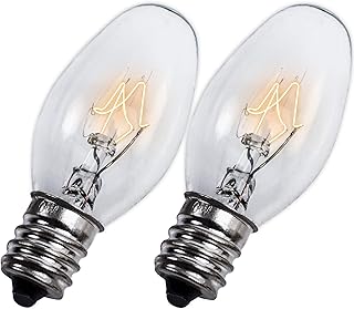 BlueStars 22002263 10W 120V Light Bulb Replacement – Compatible with Whirlpool Kenmore KitchenAid Models – Replaces WP22002263 3406124 4344740 PS11739347 AP6006279 - Pack of 2