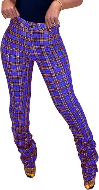 Mujer Max\u0026Co. Pantalones ajustados a cuadros vichy - METRO Fantasìa Negro |  Pantalones \u003e KaiserME