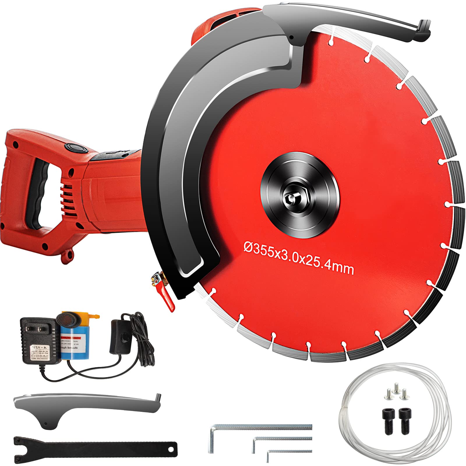 Buy VEVOR Electric Concrete Saw, 12" Concrete Cutter, 15Amp Concrete